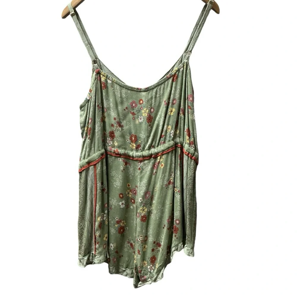 NWT Anthropologie romper Tulle & Batiste Joanna Playsuit daydreamer floral M L - Picture 7 of 12